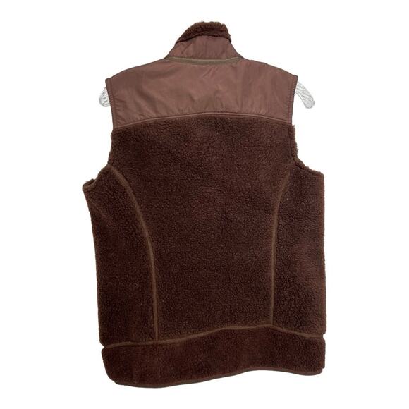 Patagonia Vest Adult Large Brown Retro Pile Fleece Womens - Picture 2 of 8
